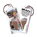 Load image into Gallery viewer, Branson FootWhere® Souvenir Keychains. 72 pieces/6 assorted styles.
