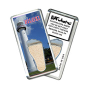 Biloxi FootWhere® Souvenir Magnets. 72 pieces/6 assorted styles.