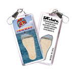 Load image into Gallery viewer, Cocoa Beach FootWhere® Souvenir Zipper-Pull. 72 pieces/ 6 assorted styles.

