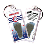 Load image into Gallery viewer, Cincinnati FootWhere® Souvenir Keychain. 72 pieces/ 6 assorted styles.
