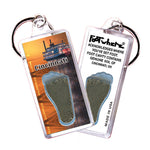 Load image into Gallery viewer, Cincinnati FootWhere® Souvenir Keychain. 72 pieces/ 6 assorted styles.
