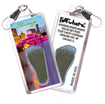 Load image into Gallery viewer, Chicago FootWhere® Souvenir Zipper-Pull. Made in USA
