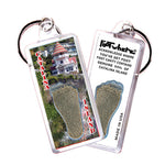 Load image into Gallery viewer, Catalina Island FootWhere® Souvenir Keychain. 72 pieces/ 6 assorted styles.
