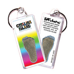 Load image into Gallery viewer, Catalina Island FootWhere® Souvenir Keychain. 72 pieces/ 6 assorted styles.
