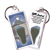 Cleveland FootWhere® Souvenir Keychain. 72 pieces/ 6 assorted styles.
