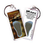 Load image into Gallery viewer, Cleveland FootWhere® Souvenir Keychain. 72 pieces/ 6 assorted styles.
