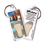 Load image into Gallery viewer, Cabo San Lucas FootWhere Souvenir Keychains. 6 assorted styles.