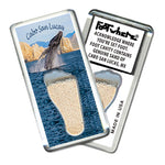 Load image into Gallery viewer, Cabo San Lucas FootWhere Souvenir Fridge Magnets. 6 Piece Set. Made in USA