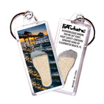 Load image into Gallery viewer, Clearwater FootWhere Souvenir Keychains. 6 Piece Set. Made in USA