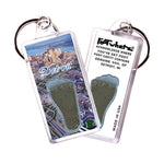 Load image into Gallery viewer, Detroit FootWhere® Souvenir Keychains. 72 Pieces/6 Assorted Styles. Made in USA
