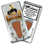 Load image into Gallery viewer, Denver FootWhere® Souvenir Magnet. 72 Pieces/6 Assorted Styles. Made in USA
