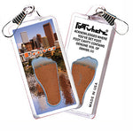 Load image into Gallery viewer, Denver FootWhere® Souvenir Zipper-Pull. 72 Pieces/6 Assorted Styles. Made in USA
