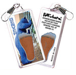 Load image into Gallery viewer, Denver FootWhere® Souvenir Zipper-Pull. 72 Pieces/6 Assorted Styles. Made in USA
