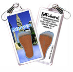 Load image into Gallery viewer, Denver FootWhere® Souvenir Zipper-Pull. 72 Pieces/6 Assorted Styles. Made in USA
