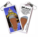 Load image into Gallery viewer, Denver FootWhere® Souvenir Zipper-Pull. 72 Pieces/6 Assorted Styles. Made in USA
