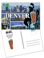 Load image into Gallery viewer, Denver FootWhere® Souvenir Postcard. 144 Pieces/1 Gross. Made in USA
