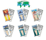 Load image into Gallery viewer, Destin FootWhere® Souvenir Fridge Magnets. 6 Piece Set. Made in USA

