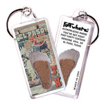 Load image into Gallery viewer, EL Paso FootWhere® Souvenir Keychain. 72 Pieces/6 Assorted Styles. Made in USA
