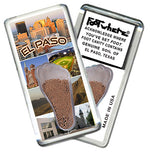 Load image into Gallery viewer, EL Paso FootWhere® Souvenir Magnet. 72 Pieces/6 Assorted Styles. Made in USA
