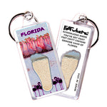 Load image into Gallery viewer, Florida FootWhere® Souvenir Keychains. 6 assorted styles.