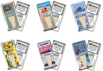 Load image into Gallery viewer, Florida FootWhere® Souvenir Magnets. 6 assorted styles.