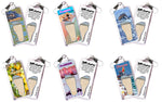 Load image into Gallery viewer, Florida FootWhere Souvenir Zipper-Pull. 6 assorted styles.