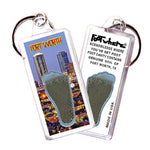 Load image into Gallery viewer, Fort Worth FootWhere® Souvenir Keychain. 72 Pieces/6 Assorted Styles. Made in USA
