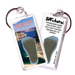Load image into Gallery viewer, Grand Canyon FootWhere® Souvenir Keychain. 72 pieces/6 assorted styles.
