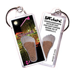 Load image into Gallery viewer, Gainesville FootWhere® Souvenir Keychainl. 72 Pieces/6 Assorted Styles. Made in USA
