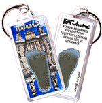 Load image into Gallery viewer, Guatemala FootWhere Souvenir Fridge Keychains. 6 Piece Set. Made in USA