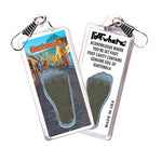 Load image into Gallery viewer, Guatemala FootWhere Souvenir Zipper-Pull. Made in USA
