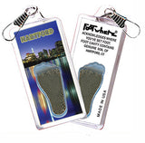 Hartford FootWhere® Souvenir Zipper-Pull. 72 pieces/6 assorted styles.