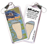 Hilton Head FootWhere® Souvenir Zipper-Pull. 72 pieces/6 assorted styles.