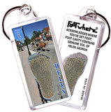 Helen, GA FootWhere® Souvenir Keychain. 72 pieces/6 assorted styles.