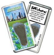 Houston FootWhere® Souvenir Magnet. 72 pieces/6 assorted styles.