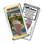 Load image into Gallery viewer, Hot Springs FootWhere® Souvenir Magnet. 72 pieces/6 assorted styles.
