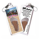 Hot Springs FootWhere® Souvenir Zipper-Pull. 72 pieces/6 assorted styles.