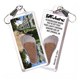 Hot Springs FootWhere® Souvenir Zipper-Pull. 72 pieces/6 assorted styles.