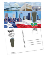 Load image into Gallery viewer, Houston FootWhere® Souvenir Postcard. 144 Pieces/Gross
