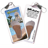 Indianapolis FootWhere® Souvenir Zipper-Pull. 72 pieces/6 assorted styles.