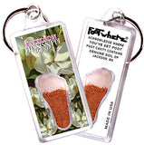 Jackson FootWhere® Souvenir Keychain. 72 pieces/6 assorted styles.