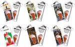 Load image into Gallery viewer, Jackson FootWhere® Souvenir Zipper-Pulls. 6 Piece Set. Made in USA
