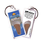 Load image into Gallery viewer, Jerusalem FootWhere® Souvenir Keychains. 6 Piece Set - Assorted styles.