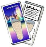 Jacksonville FootWhere® Souvenir Magnet. 72 pieces/6 assorted styles.
