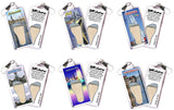 Jacksonville FootWhere® Souvenir Zipper-Pull. 72 pieces/6 assorted styles
