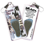 Load image into Gallery viewer, Kansas City FootWhere® Souvenir Zipper-Pulls. 6 Piece Set. Made in USA
