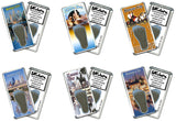 Kansas City FootWhere® Souvenir Magnet. 72 pieces/6 assorted styles