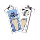 Key West FootWhere® Souvenir Zipper-Pull. 72 pieces/6 assorted styles.