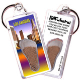 Los Angeles FootWhere® Souvenir Keychain. 72 pieces/6 assorted styles.