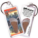Los Angeles FootWhere® Souvenir Keychain. 72 pieces/6 assorted styles.